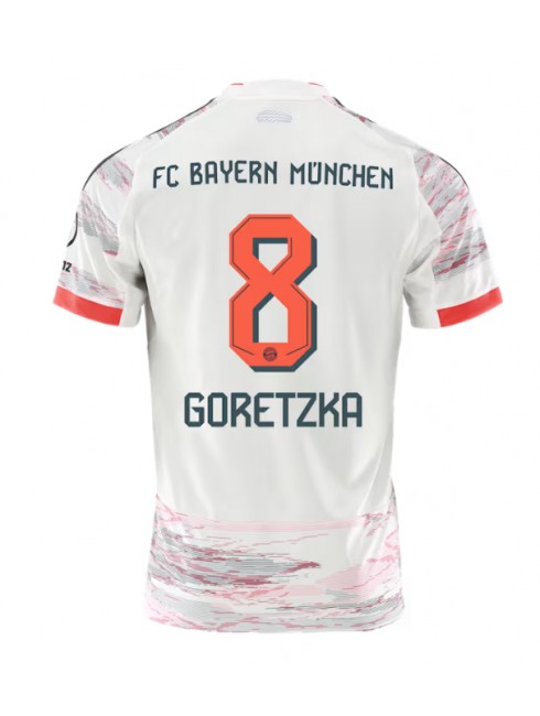 Bayern Munich Leon Goretzka #8 Auswärtstrikot 2025-26 Kurzarm Bayern Munich Leon Goretzka #8 Auswärtstrikot 2025-26 Kurzarm